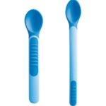 MAM Heat Sensitive Spoons with Pouch 6+ months Boy