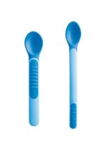 MAM Heat Sensitive Spoons with Pouch 6+ months Boy