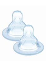 MAM Medium Flow Silicone Nipples for 2+ months 2pcs (405S)