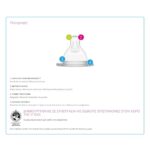 MAM Short Flow Silicone Nipples for 0+ months 2pcs - Image 2