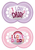 MAM I Love Mummy & Daddy Silicone Pacifier 6-16 months