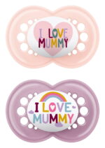 MAM I Love Mummy & Daddy Silicone Pacifier 16+ months