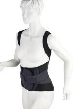 Medical Brace Taylor Νάρθηκας Κορμού σε Μαύρο Χρώμα (MB.5319) X-Large - Image 2