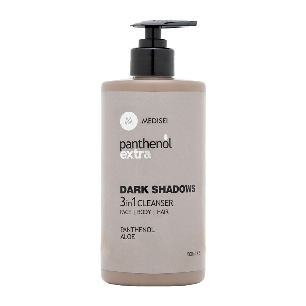 medisei-panthenol-extra-dark-shadows-3-in-1-cleanser-για-Άνδρες-500ml1.jpg Medisei Panthenol Extra Dark Shadows 3 in 1 Cleanser για Άνδρες 500ml - Image 1