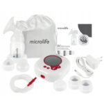 Microlife Ηλεκτρικό Απλό Θήλαστρο BC200 Comfy Μπαταρίας και Ρεύματος Χωρίς BPA Λευκό 180ml - Image 3