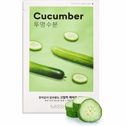 missha-cucumber-Μάσκα-Προσώπου-για-Ενυδάτωση-19gr1.jpg Missha Cucumber Μάσκα Προσώπου για Ενυδάτωση 19gr - Image 1