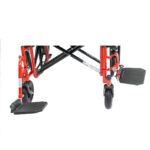 Mobiak Aναπηρικό Αμαξίδιο Βαρέως Τύπου 56cm,  24",  Κόκκινο ⁄ Μαύρο  Μέγιστο Βάρος 182Kg (0808527) - Image 5