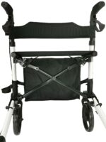 Mobiak Rollator Περιπατητήρας Αλουμινίου “WALKY” Λευκό⁄Μαύρο (0805492) - Image 3