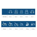 Wheelchair Gemini 46cm 24′ (0811300) - Image 8