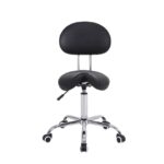 Mobiak Clinic Stool with Back Black (0812313) - Image 2
