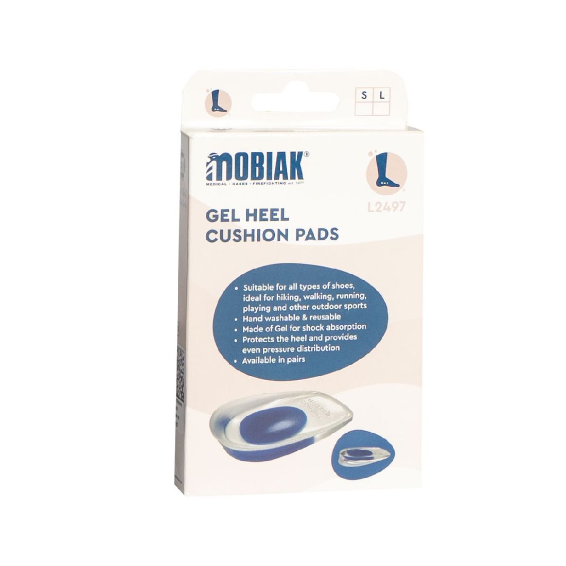 mobiak-Υποπτέρνιο-gel-small-08141961.jpg Mobiak Υποπτέρνιο GEL Small (0814196) - Image 1