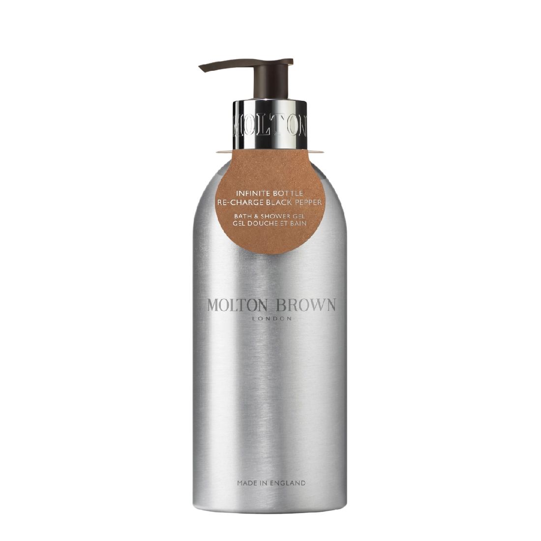 molton-brown-re-charge-black-pepper-infinite-bottle-400ml1.jpg Molton Brown Re-charge Black Pepper Infinite Bottle 400ml - Image 1