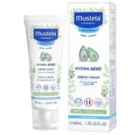 Mustela Hydra Bebe Facial Cream Βρεφική Κρέμα Ενυδάτωσης Προσώπου με Αβοκάντο, 40ml - Image 2
