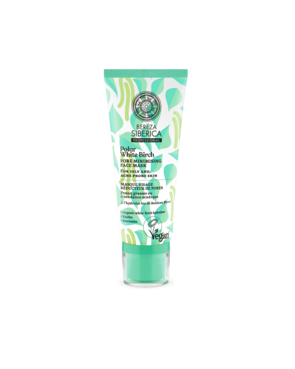 natura-siberica-bereza-polar-white-birch-pore-minimising-face-mask-100ml1.jpg Natura Siberica Bereza Polar White Birch Pore Minimising Face Mask 100ml - Image 1