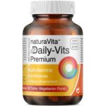 NaturaVita Daily Vits Premium Συμπλήρωμα Διατροφής για Τόνωση, Ενέργεια & Καθημερινή Ευεξία 30tabs