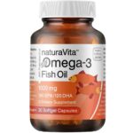 NaturaVita Omega-3 Fish Oil 1000mg Συμπλήρωμα Ιχθυελαίου Πλούσιο σε Ωμέγα 3 Λιπαρά Οξέα 30caps