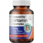 NatutaVita Vitamin B Complex Συμπλήρωμα για την Καλή Υγεία του Νευρικού Συστήματος 30tabs