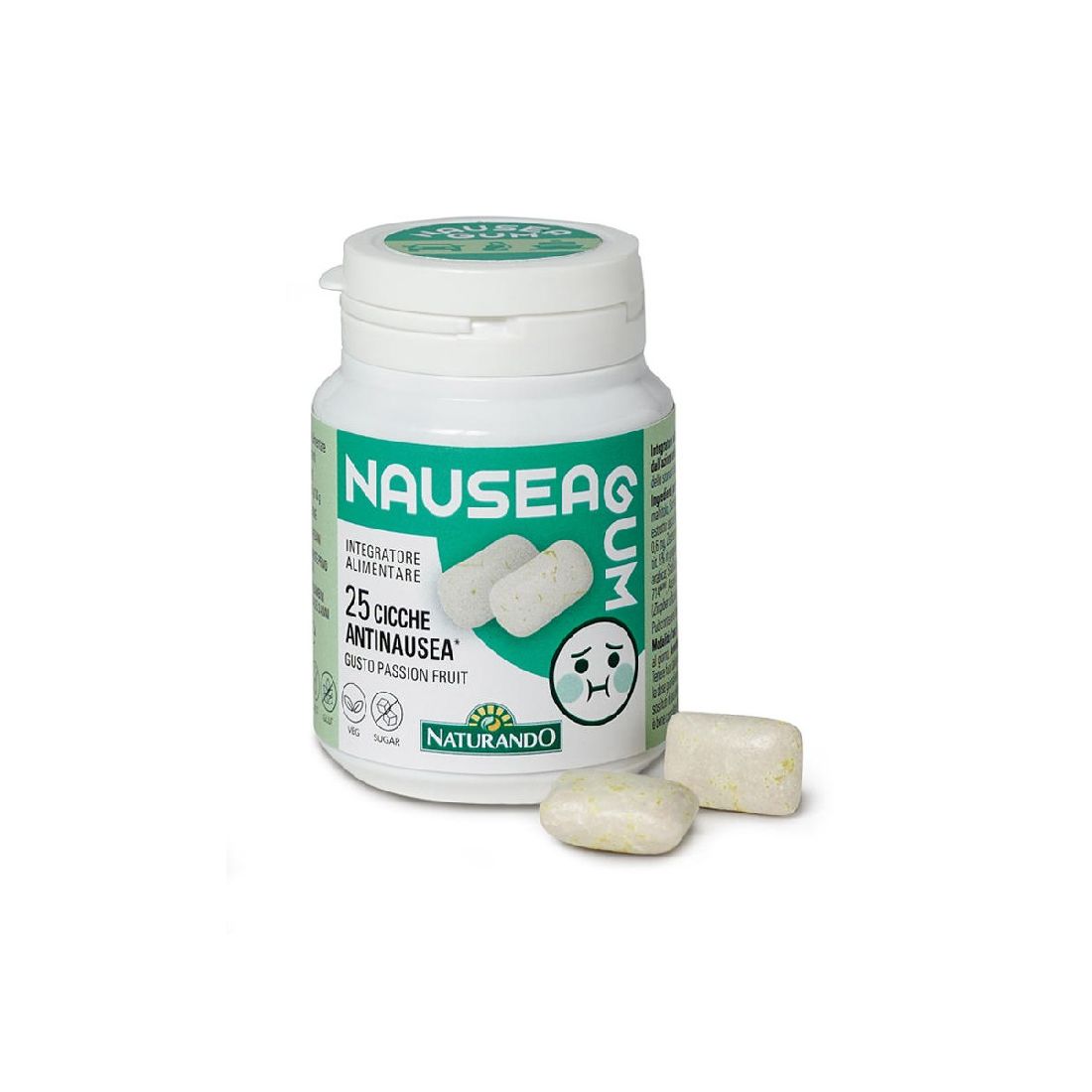 nausea-gum-Τσίχλες-Κατά-της-Ναυτίας-με-Γεύση-Φρούτων25-τσίχλες1.jpg Nausea Gum, Τσίχλες Κατά της Ναυτίας με Γεύση Φρούτων,25 τσίχλες - Image 1