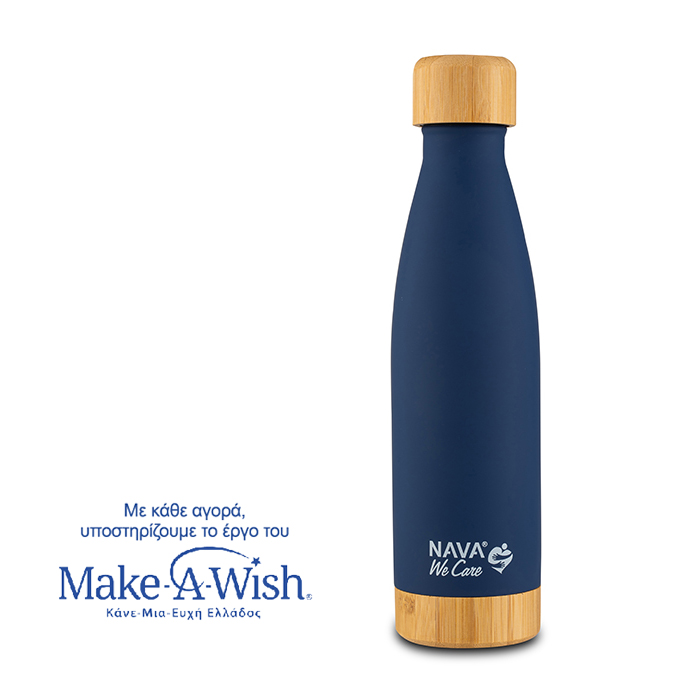 nava-travel-bottle-bamboo-Θερμός-Ποτήρι-Ανοξείδωτο-με-Πλαστικό-Καλαμάκι-we-care-Μπλε-500ml1.jpg Nava Travel Bottle Bamboo Θερμός Ποτήρι Ανοξείδωτο με Πλαστικό Καλαμάκι We Care Μπλε 500ml - Image 1