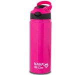Nava Θερμός Μπουκάλι Ανοξείδωτο "We Care" Magenta 500ml