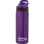 Nava Θερμός Μπουκάλι Ανοξείδωτο "We Care" Μωβ 500ml