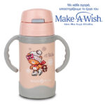 Nava Thermos Bottle Stainless Steel "We Care" Pink 300ml (10-113-001)