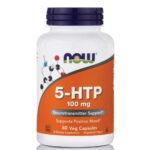 Now Foods 5-HTP 100mg Συμπλήρωμα για Διάθεση Βελτίωση Ύπνου & Μείωση Άγχους 60caps