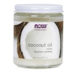 Now Foods Coconut Oil Natural Βιολογικό Έλαιο Καρύδας για Μαλλιά και Σώμα 207ml