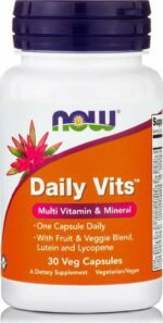 Now Foods Daily Vits Vitamin 30 herbal capsules