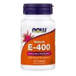 Now Foods E 400iu Συμπλήρωμα Διατροφής Βιταμίνης Ε 50softgels