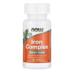 Now Foods Iron Complex Συμπλήρωμα Διατροφής Σιδήρου για Παραγωγή Ενέργειας 90softgels