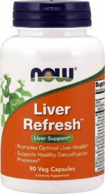 Now Foods Liver Refresh Συμπλήρωμα Διατροφής για την Προστασία του Ήπατος 90veg.caps