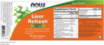 Now Foods Liver Refresh Συμπλήρωμα Διατροφής για την Προστασία του Ήπατος 90veg.caps - Image 2
