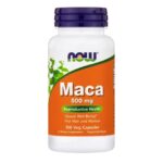 Now Foods Maca 500mg Συμπλήρωμα Διατροφής για Ενέργεια & Αύξηση της Λίμπιντο 100veg.caps