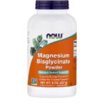 Now Foods Magnesium Bisglycinate Powder Συμπλήρωμα για την Καλή Υγεία των Οστών & Μυών 227g
