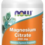 Now Foods Magnesium Citrate 200mg 100 tablets