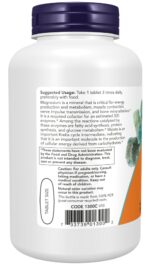 Now Foods Magnesium Malate 1000mg 180 tablets - Image 3