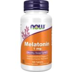 Now Foods Melatonin 1mg Συμπλήρωμα για Γρηγορότερο & Ποιοτικότερο Ύπνο 100tabs
