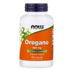 Now Foods Oregano 450mg Συμπλήρωμα Διατροφής Με Αντιβακτηριακές Ιδιότητες 100caps
