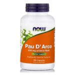 Now Foods Pau D' Arco 500mg Συμπλήρωμα Διατροφής για την Ενίσχυση του Ανοσοποιητικού, 100vegcaps