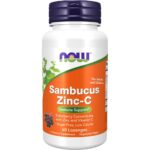 Now Foods Sambucus Zinc-C Συμπλήρωμα για την Ενίσχυση του Ανοσοποιητικού 60lozenges