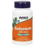 Now Foods Selenium 200mcg Συμπλήρωμα Διατροφής με Σελήνιο, 90 Veg.caps