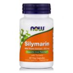 Now Foods Silymarin Milk Thistle Extract 150mg Για Την Σωστή Λειτουργία Του Ήπατος 60vegcaps