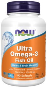 Now Foods Ultra Omega 3 Fish Oil 90 softgels