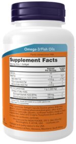 Now Foods Ultra Omega 3 Fish Oil 90 softgels - Image 2