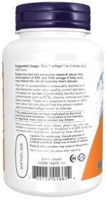 Now Foods Ultra Omega 3 Fish Oil 90 softgels - Image 3