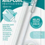 NUK Anti-Colic Professional Adapter Σετ Ανταλλακτικών με Βουρτσάκι 3τμχ