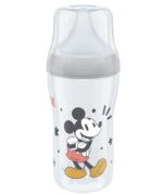 NUK Disney Mickey Mouse Perfect Match Μπιμπερό Πλαστικό με Μαλακή Θηλή Σιλικόνης (M) 3+ Μηνών 260ml