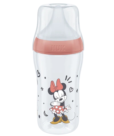 nuk-disney-minnie-mouse-perfect-match-Μπιμπερό-με-Μαλακή-Θηλή-Σιλικόνης-3-Μηνών-260ml1.jpg NUK Disney Minnie Mouse Perfect Match Μπιμπερό με Μαλακή Θηλή Σιλικόνης 3+ Μηνών 260ml - Image 1