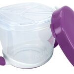 NUK Easy Learning Snack Box Δοχείο Εκμάθησης Φαγητού από 36+ Μηνών Μωβ